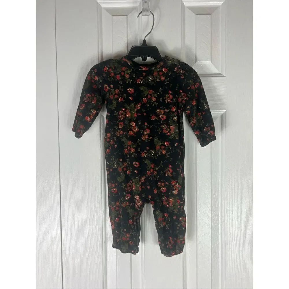 Something navy Girls Romper Size 6m